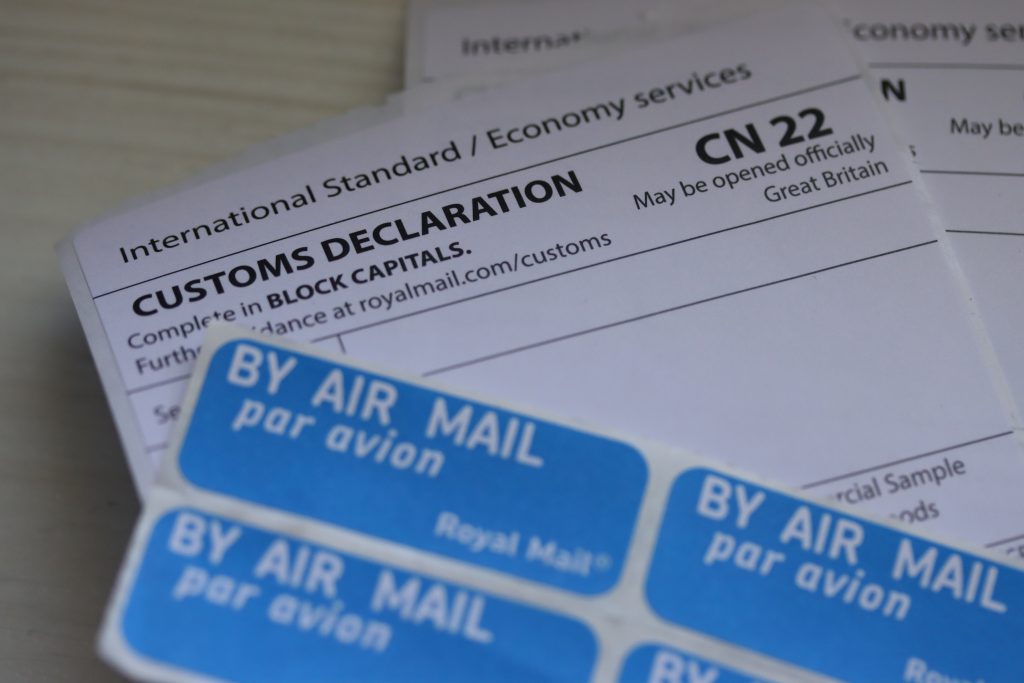 Customs Declaration Form